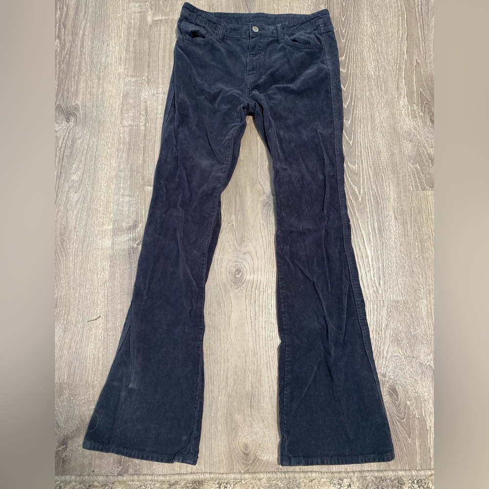 J. GALT Navy Flare Corduroys
